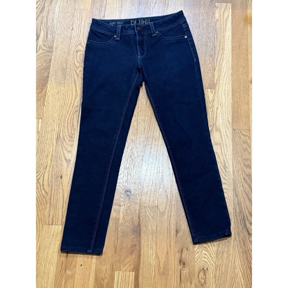 DL1961 Women's Jeans Crop Size 26 Low Rise Dark Blue 25” Inseam